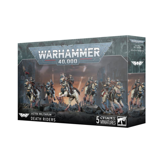 Astra Militarum: Death Riders – Elitarna Kawaleria Death Korps of Krieg | Warhammer 40,000